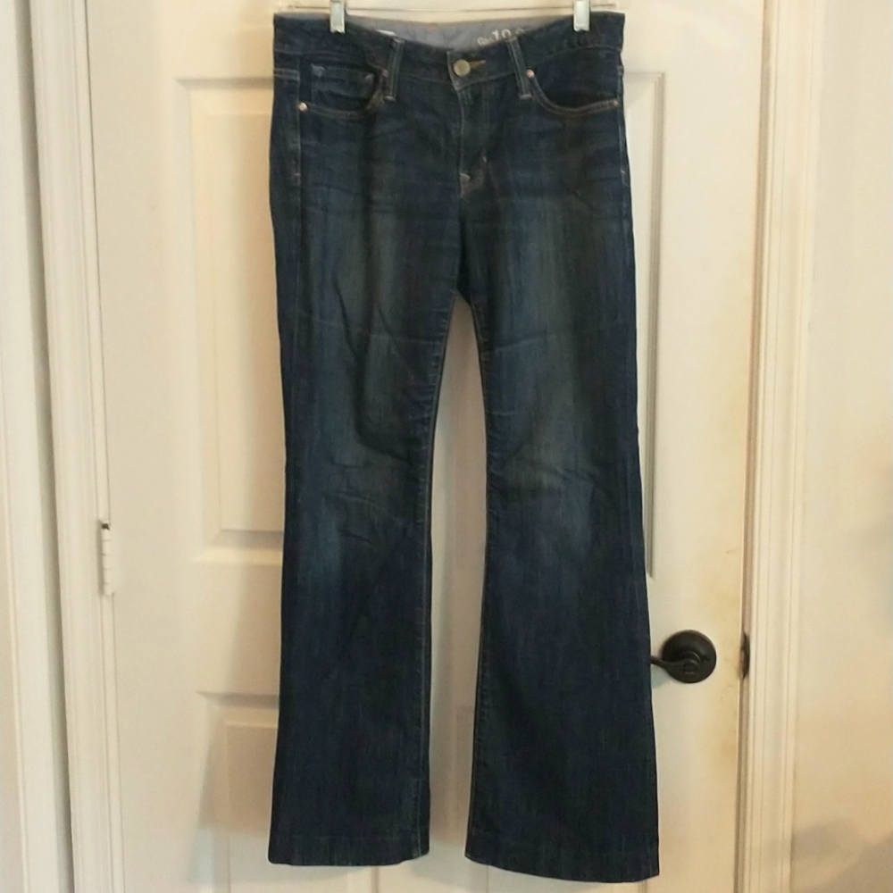 Gap long and lean 1969 wide leg jeans